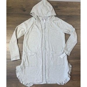 Women's Gilligan & O'Malley Sleepwear Cardigan XS/S Heather gray cardigan, 1020